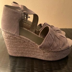 Suede size 10 espadrilles